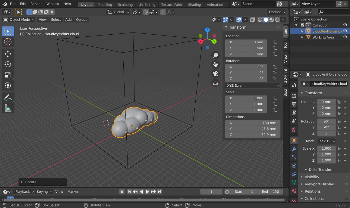 Beginner's Blender setup for 3D print modeling - Luis Cipriani